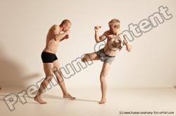 Kickbox reference poses